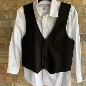 Size 7 Boys’ Black Suit